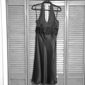 Silk Halter Dress with liner